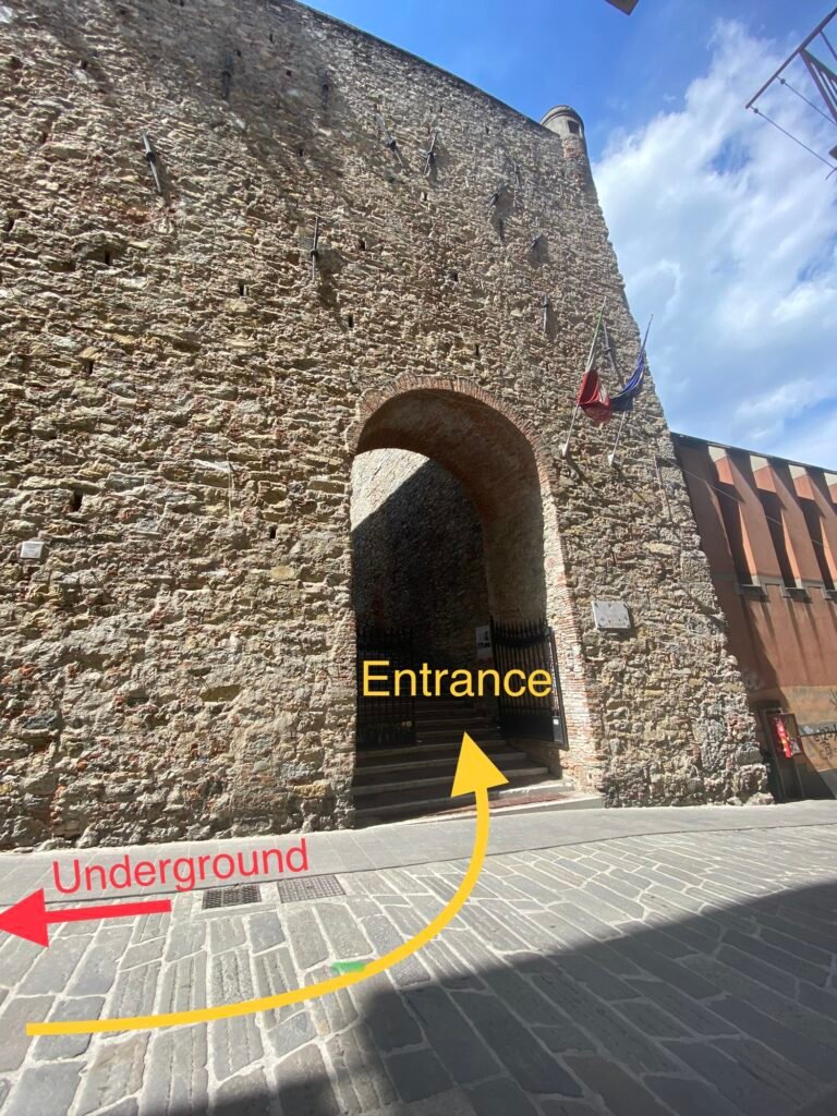 entrance